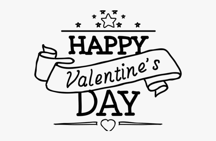 Happy Valentine S Day Png Transparent Images Calligraphy Png Download Kindpng