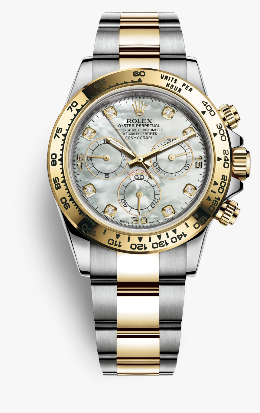 Cosmograph-daytona - Rolex Daytona Gold Diamond, HD Png Download, Free Download