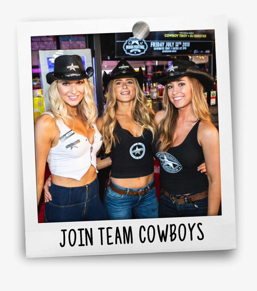 Polaro#join Team Cowboys 2019 - Girl, HD Png Download, Free Download