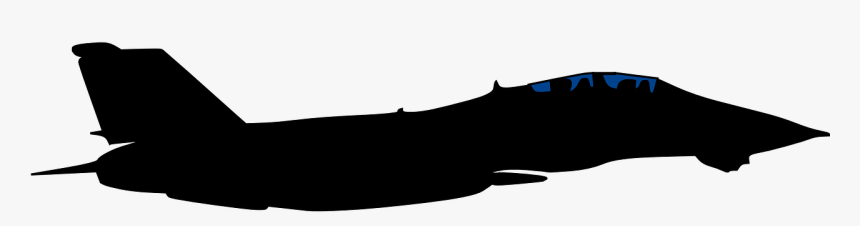 Fighter Jet Silhouette Png, Transparent Png, Free Download