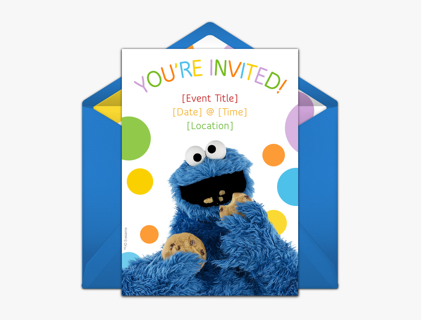 Cookie Monster With Cookie, HD Png Download, Free Download