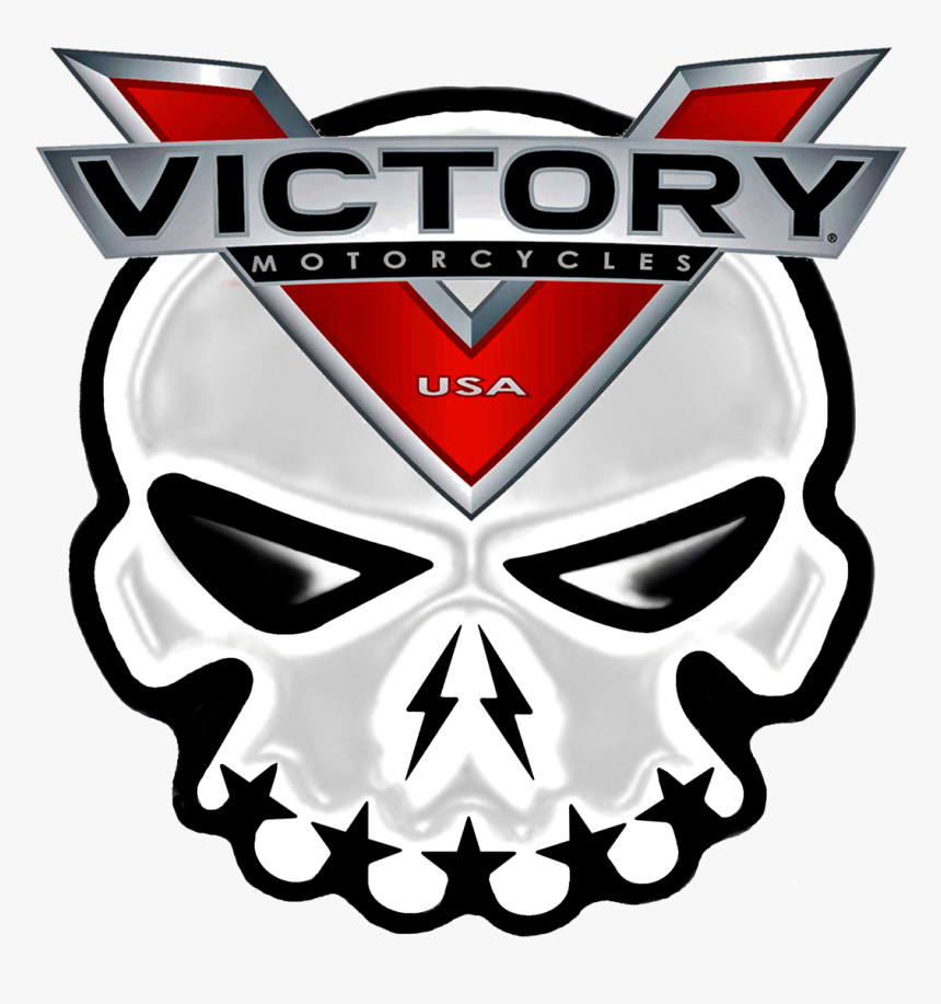 Attitude Skull With Victory Logo"
				class="photo - Victory Motorcycles Logo, HD Png Download, Free Download