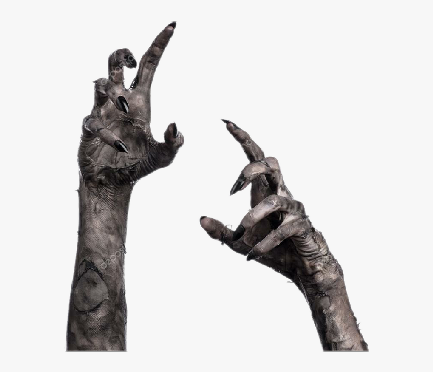 #hands #nails #arms #death #makeup #zombie #effects - Evil Hand Reaching, HD Png Download, Free Download