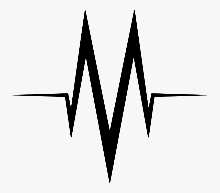 Audio Waves, In The Shape Of An "m - Transparent Audio Wave Png, Png Download, Free Download