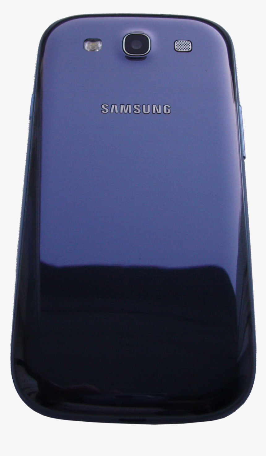 Samsung Galaxy S Iii Pebble Blue Back Tilted - Pebble Blue, HD Png Download, Free Download