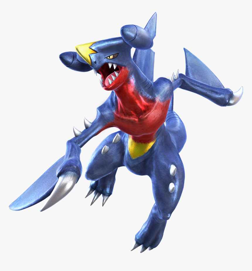 High Resolution Wiiu Garchomp Transparent Background - Mega Garchomp Pokken, HD Png Download, Free Download