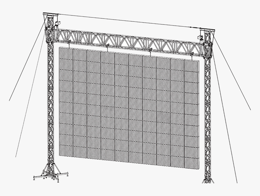 Truss For Led Wall, HD Png Download, Free Download