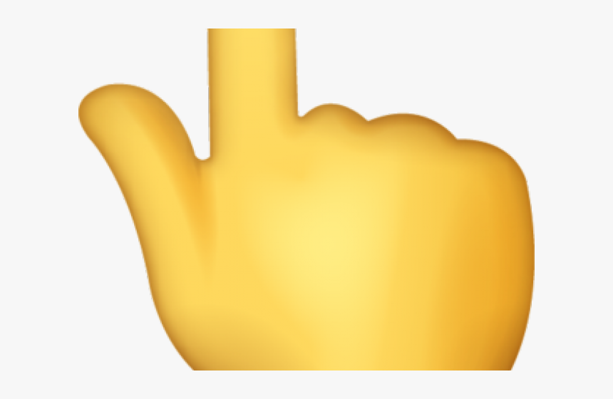 Hand Emoji Clipart Pointed Finger Index Finger Emoji Png Transparent ...