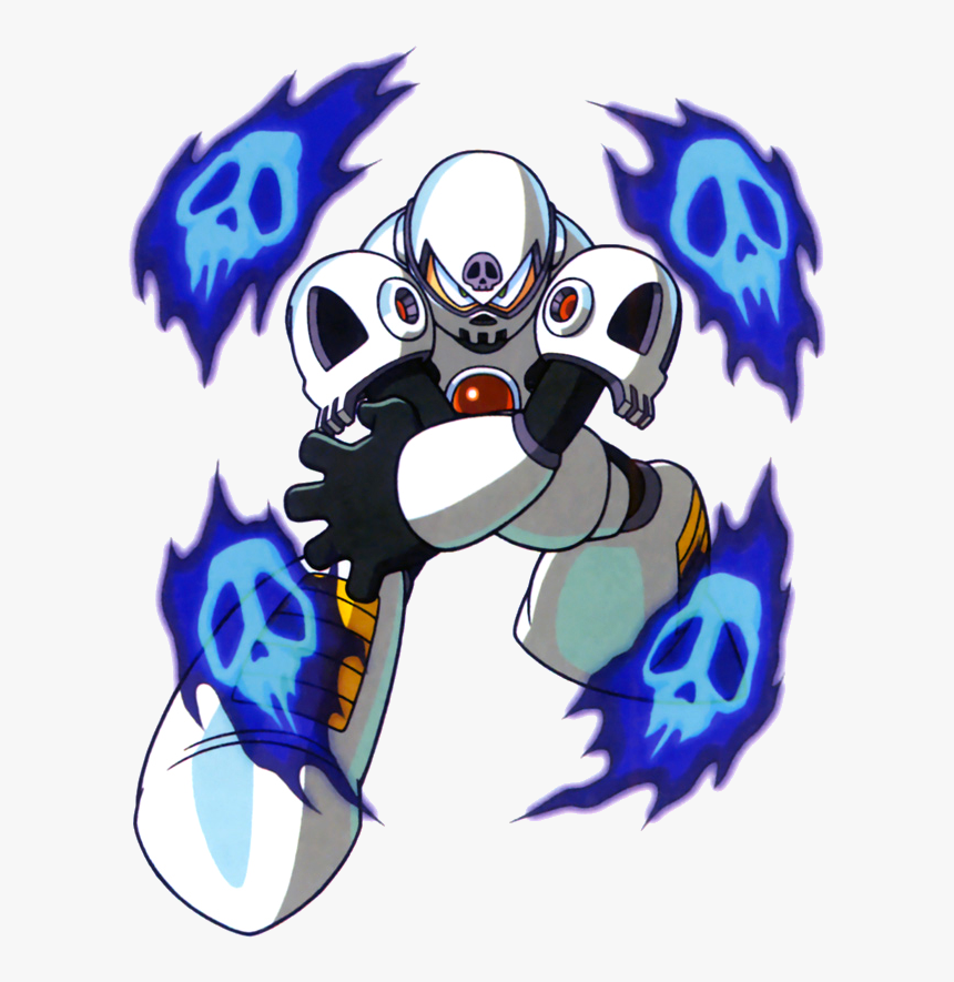 Skulll Man - Skull Man Mega Man, HD Png Download, Free Download