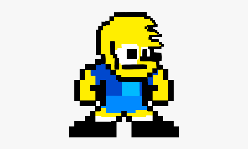 Jay Jackpot As Megaman Sprite - Reverse Flash Pixel Art, HD Png Download, Free Download