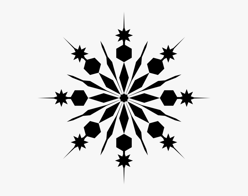 Transparent Background Snowflake Clip Art, HD Png Download, Free Download