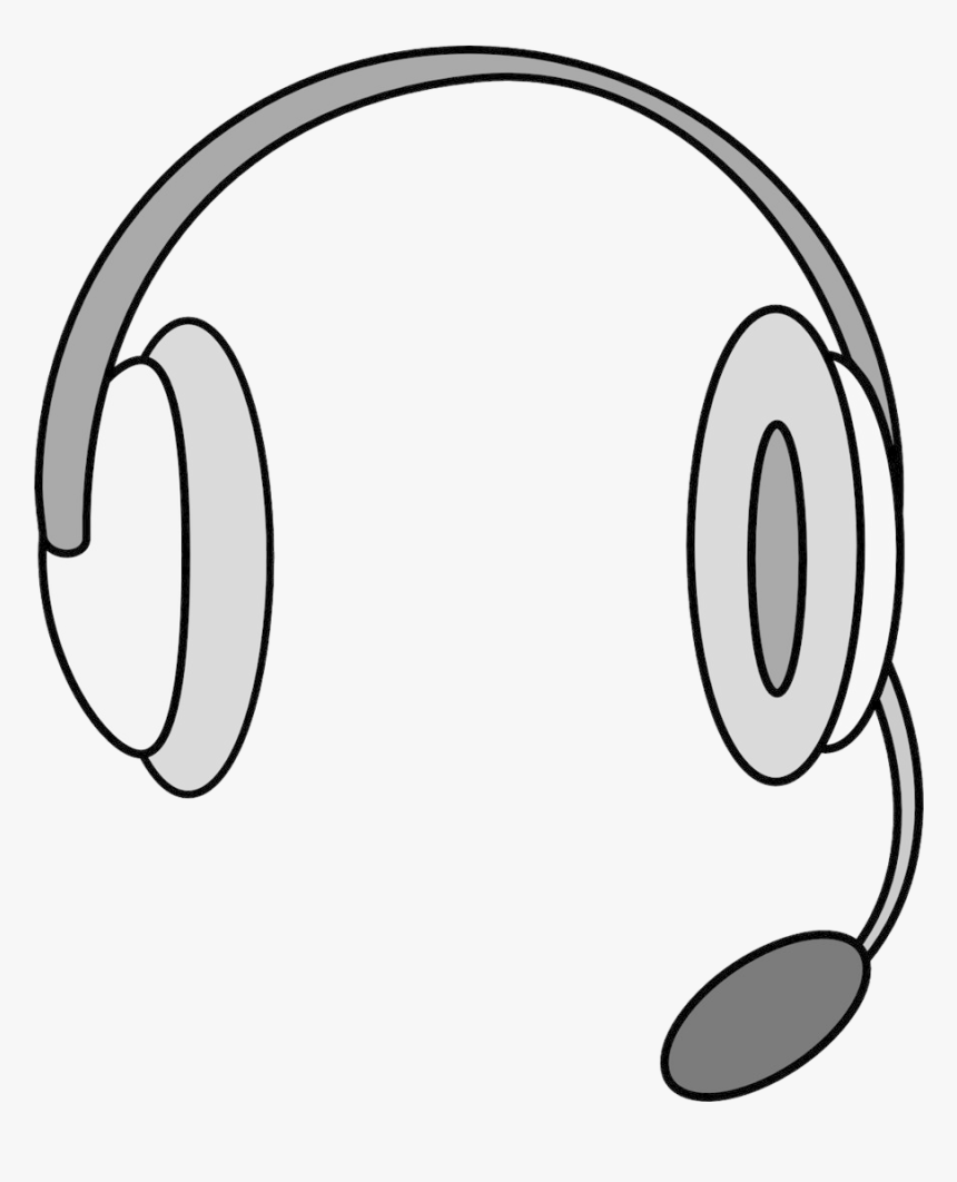 Headphones Headset Microphone Clipart Transparent Png - Headset Clipart, Png Download, Free Download