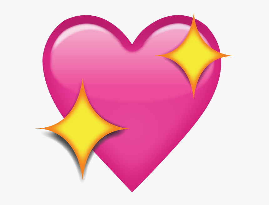 Pink Heart Emoji Png, Transparent Png, Free Download