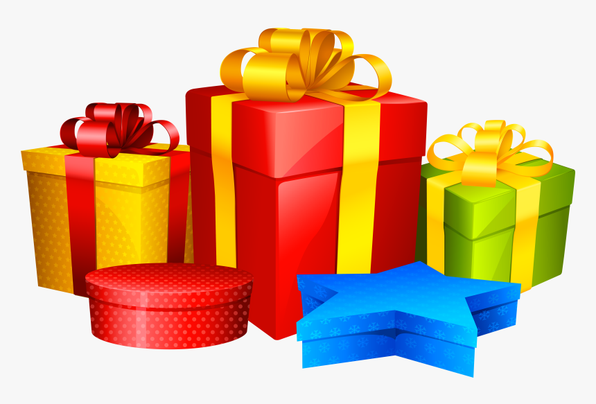 Christmas Present Clipart Png - Transparent Background Birthday Gift Png,  Png Download - kindpng