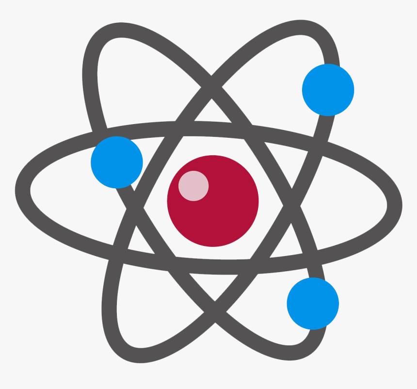 Atom Png Free Background - React Js Logo Transparent, Png Download, Free Download