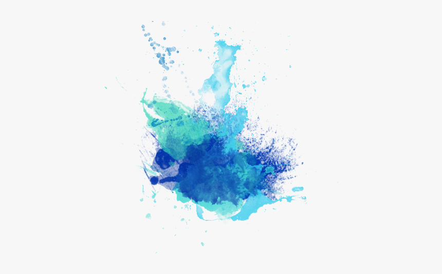 Color Burst Blue Png, Transparent Png, Free Download