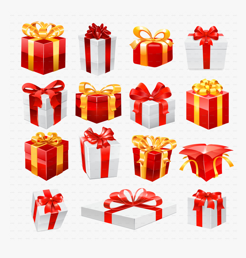 Present Vector Png - Gift Box Vector Free Download, Transparent Png, Free Download
