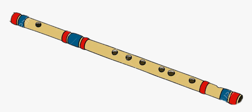 #flute - Bamboo Flute Drawing, HD Png Download, Free Download