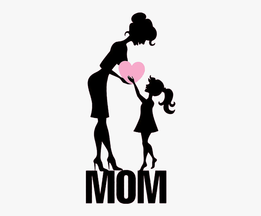 Mothers Day Daughter Illustration - Clip Art Mother And Daughter, HD Png Download, Free Download