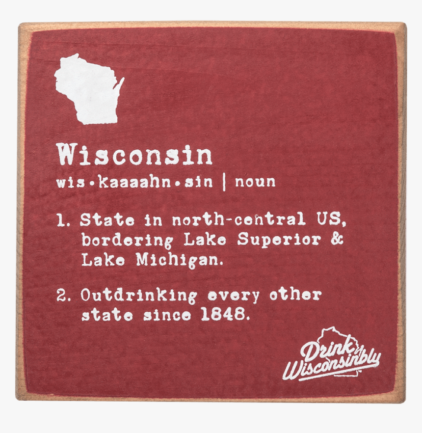 Drink Wisconsinbly "definition - Paper, HD Png Download, Free Download