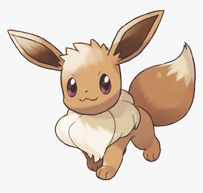 Eevee Lets Go Art Hd Png Download Kindpng