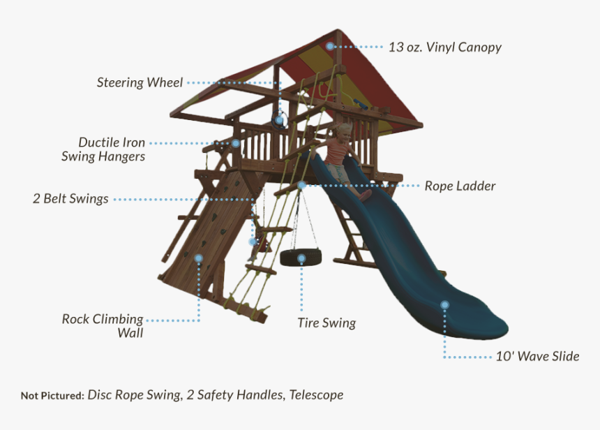 Outdoor Playsets Without Swings, HD Png Download - kindpng