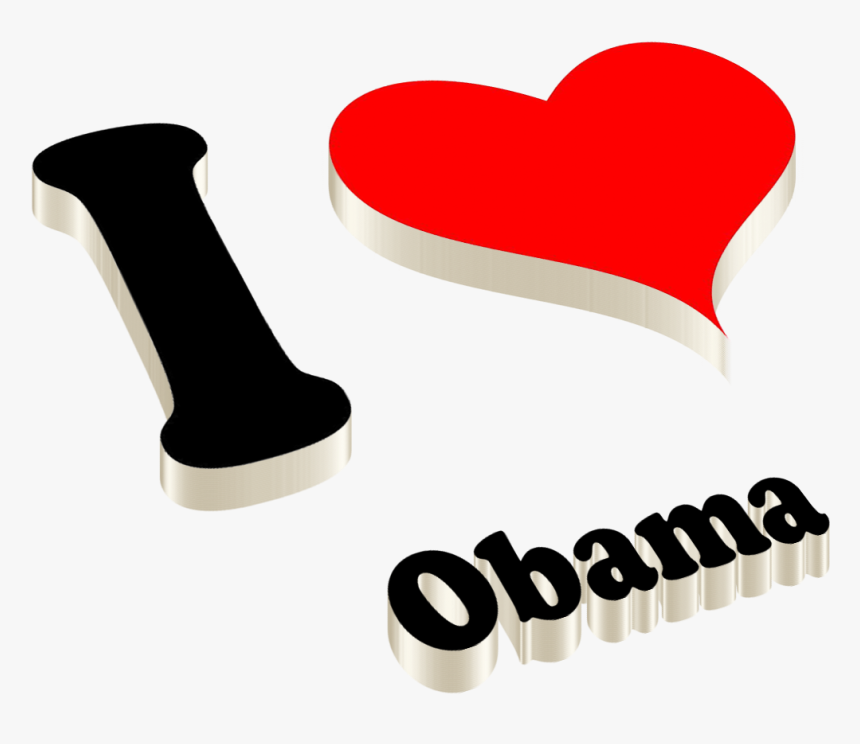 Obama Png Photo - Heart, Transparent Png, Free Download