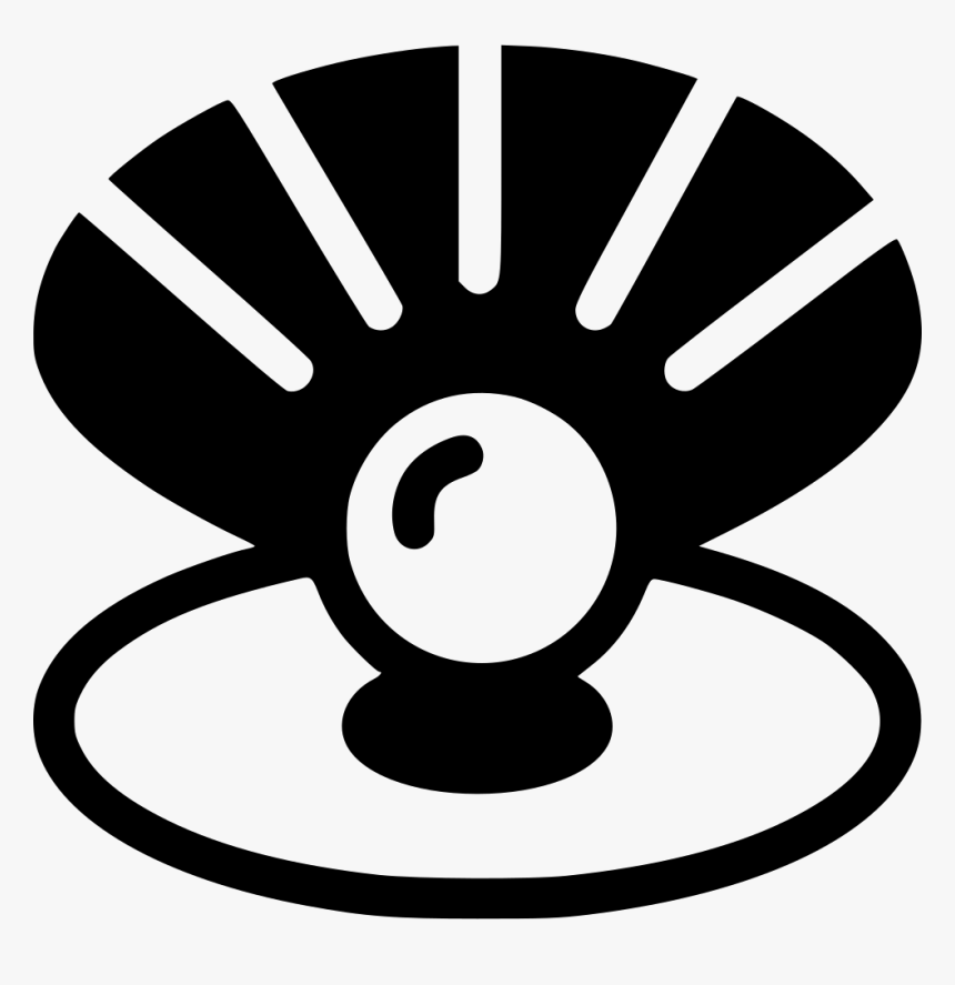 Pearl Sea Shell - Pearl Icon Png, Transparent Png, Free Download