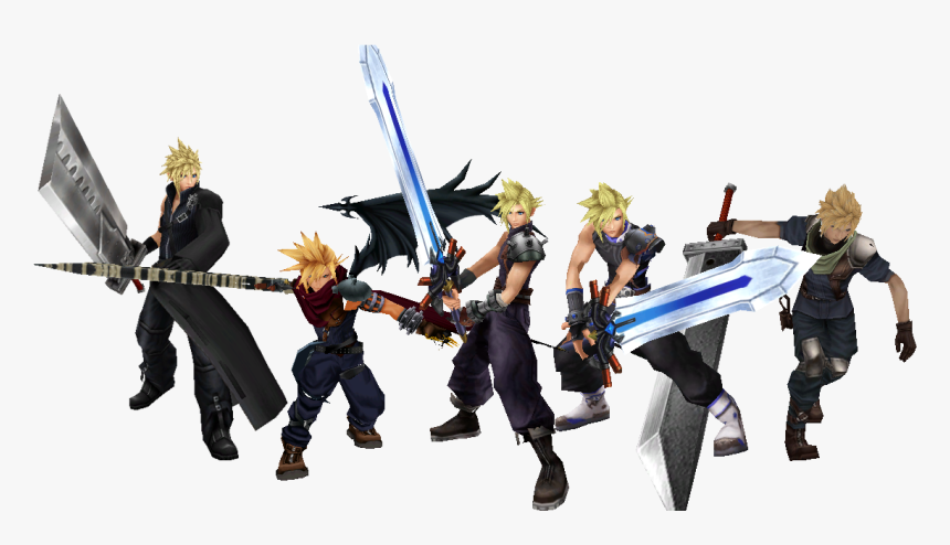 Cloud Strife Alternate Costume, HD Png Download, Free Download