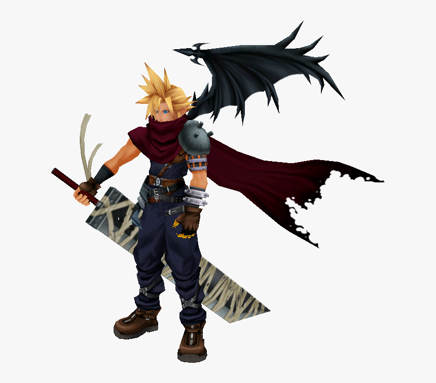 Cloud Striffe, Kingdom Hearts - Kingdom Hearts Cloud Design, HD Png Download, Free Download