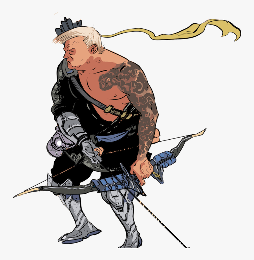 Clip Art Royalty Free Stock Collection Of Free Hanzo - Trump Hanzo, HD Png Download, Free Download