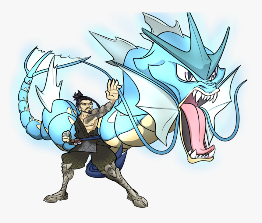 Pokémon Go Overwatch Pokémon - Hanzo Gyarados, HD Png Download, Free Download