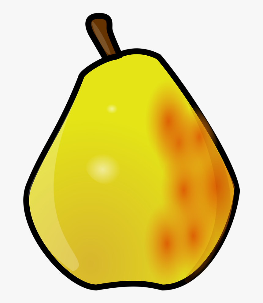 Pear Clipart Pair Pear - Pear Clip Art No Background, HD Png Download, Free Download