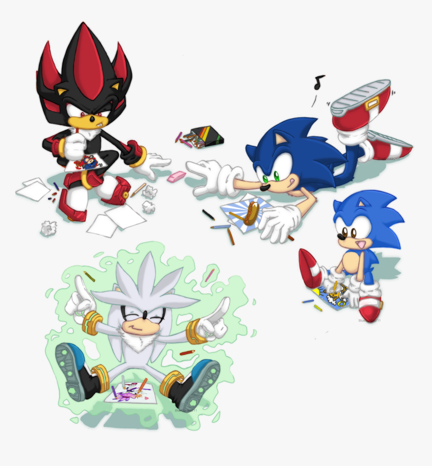 Transparent Classic Sonic Png - Sonic The Hedgehog Drawings, Png Download, Free Download