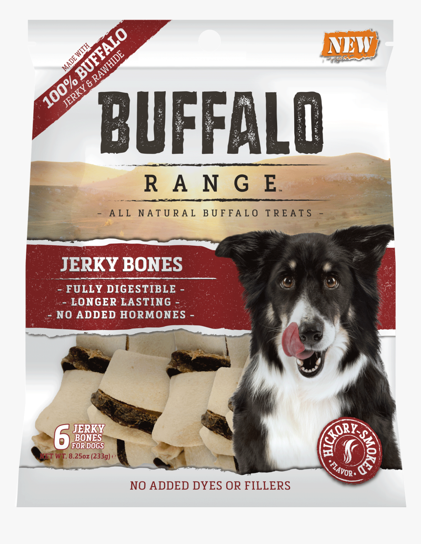 Buffalo Range All Natural, Grain Free Jerky Bone Rawhide - Rawhide, HD Png Download, Free Download