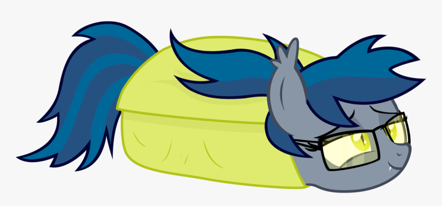 Blanket Vector Blue Clip Art - Bat Pony Burrito, HD Png Download, Free Download