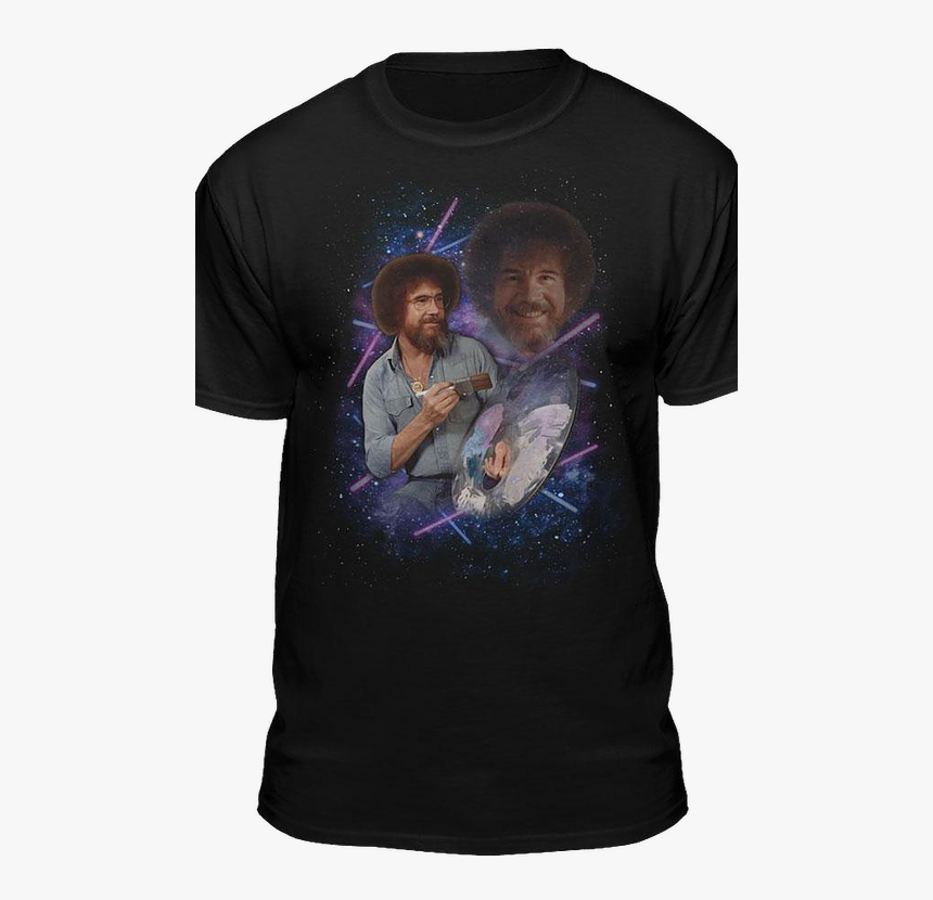 Clip Art Bob Ross Tshirt - Vintage Bob Ross T Shirt, HD Png Download, Free Download