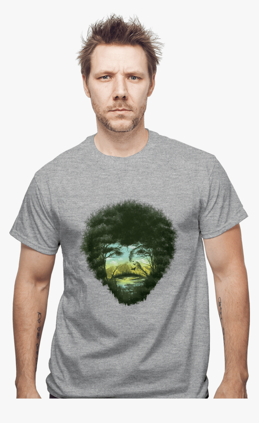 Bob Ross T Shirt , Png Download - Flight Of The Navigator Shirt, Transparent Png, Free Download