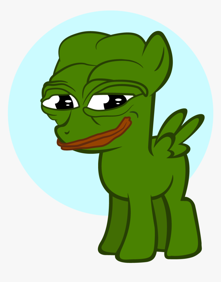 Pony Green Mammal Fictional Character Vertebrate Cartoon - Pepe Pony, HD Png Download, Free Download