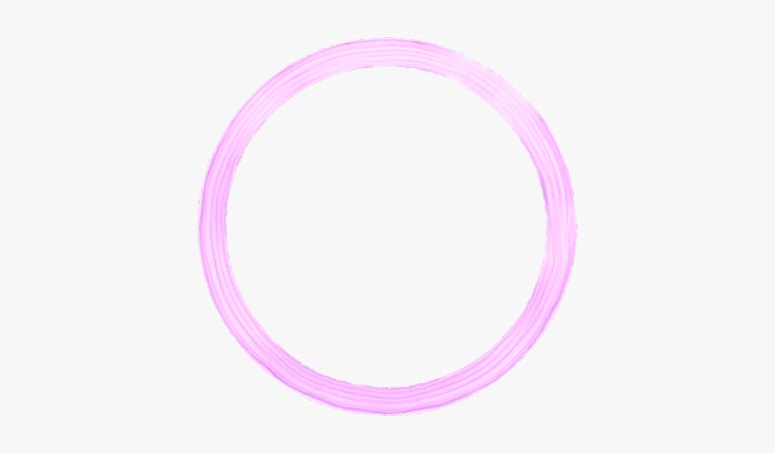 #pink #circle #outline #cute - Circle, HD Png Download, Free Download