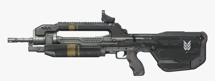 Halo Battle Rifle Png, Transparent Png, Free Download