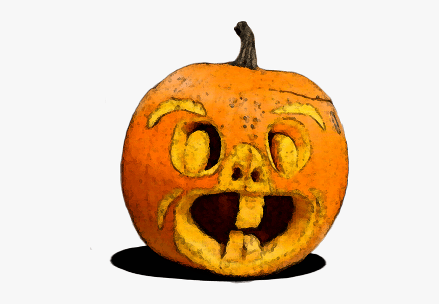 Halloween Pumpkin - Jack-o'-lantern, HD Png Download, Free Download