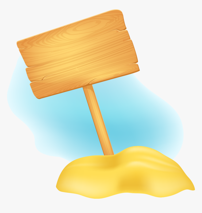 Beach Sign Png - Chair, Transparent Png, Free Download