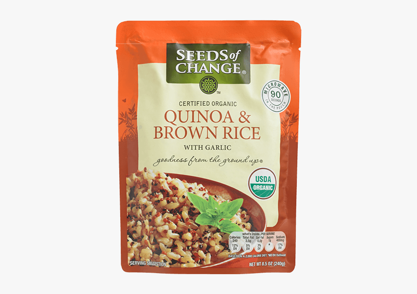 Brown Basmati Rice - Seeds Of Change Quinoa And Brown Rice, HD Png Download, Free Download