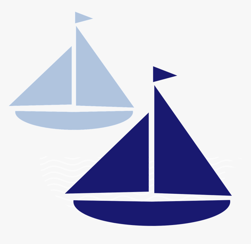 Silhouette Sailboat Clipart, HD Png Download, Free Download