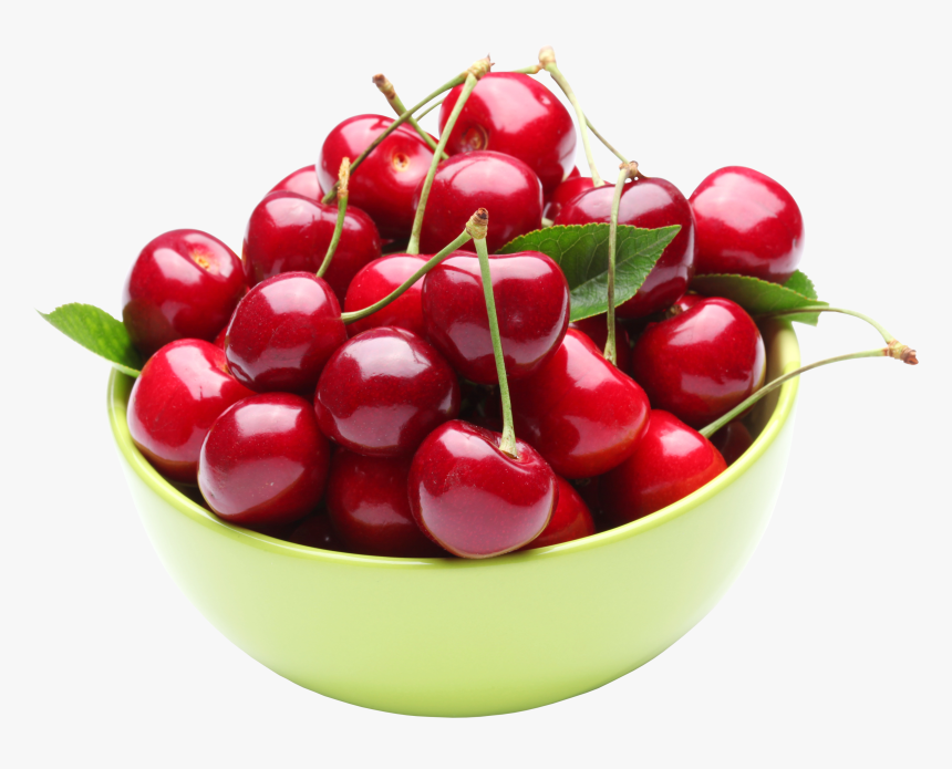 Bowl Of Fruit Png - Cherries .png, Transparent Png, Free Download
