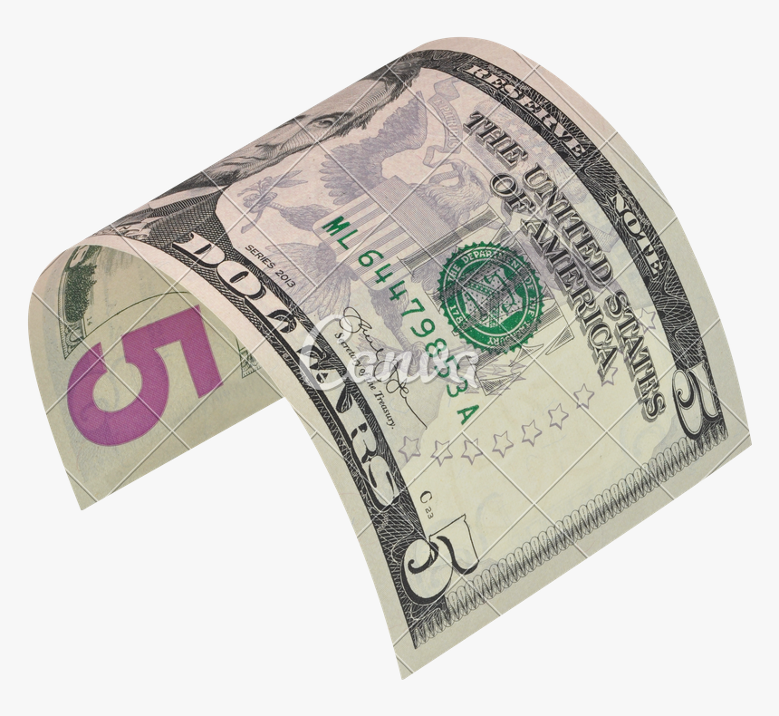 Transparent Hundred Dollar Bill Png 5 Dollar Bill Png Download Kindpng