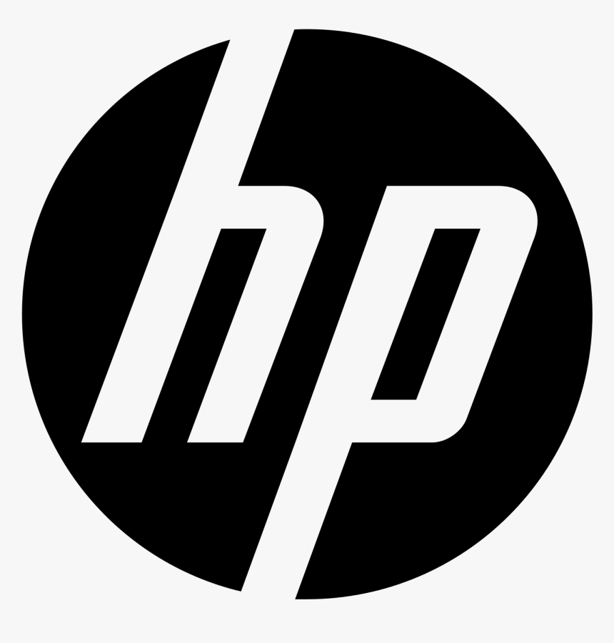 Hp Logo White Png, Transparent Png, Free Download