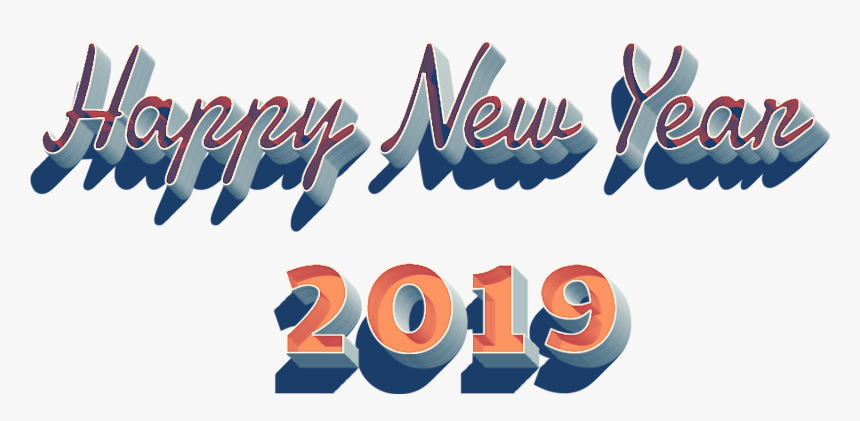 Happy New Year 2019 Png Transparent Image - Transparent Navratri Logo Png, Png Download, Free Download