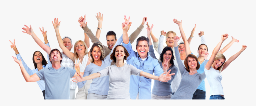 Group Of People Png - Group Of Happy People, Transparent Png, Free Download